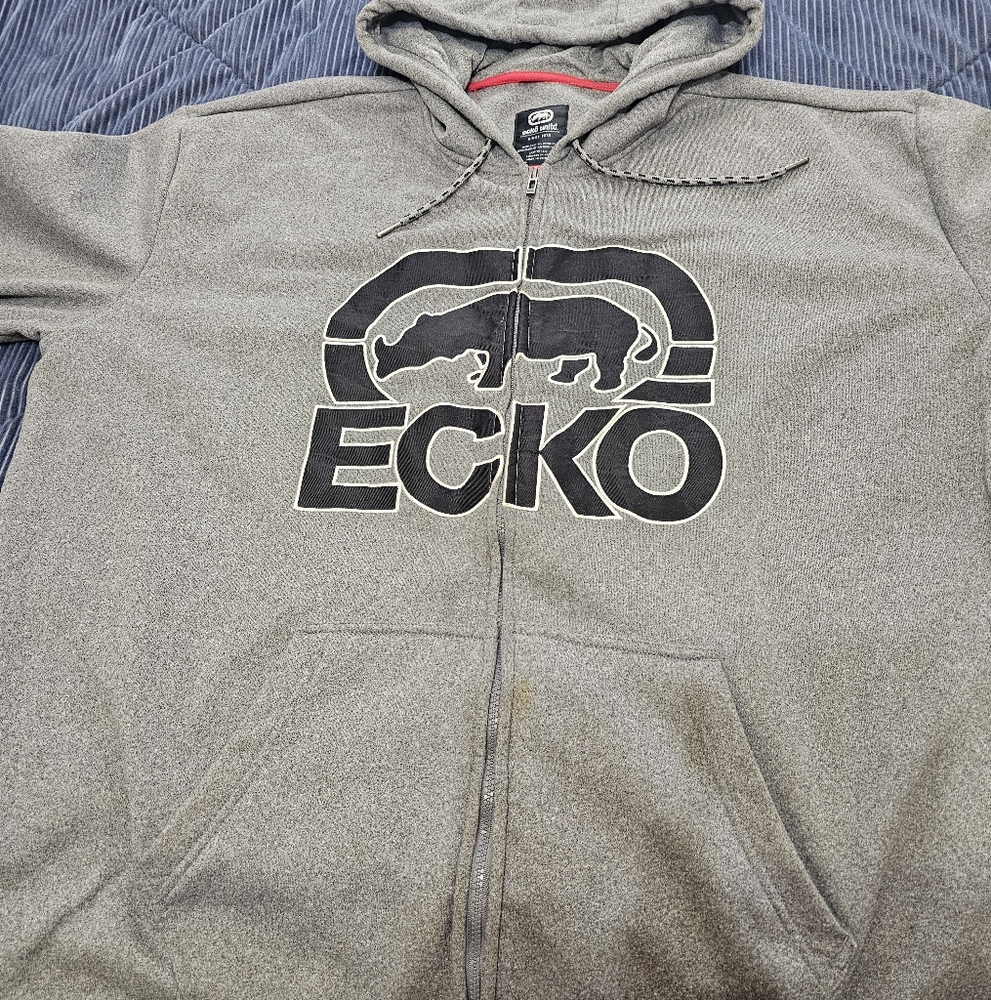 Echo Graphic full zip hoodie